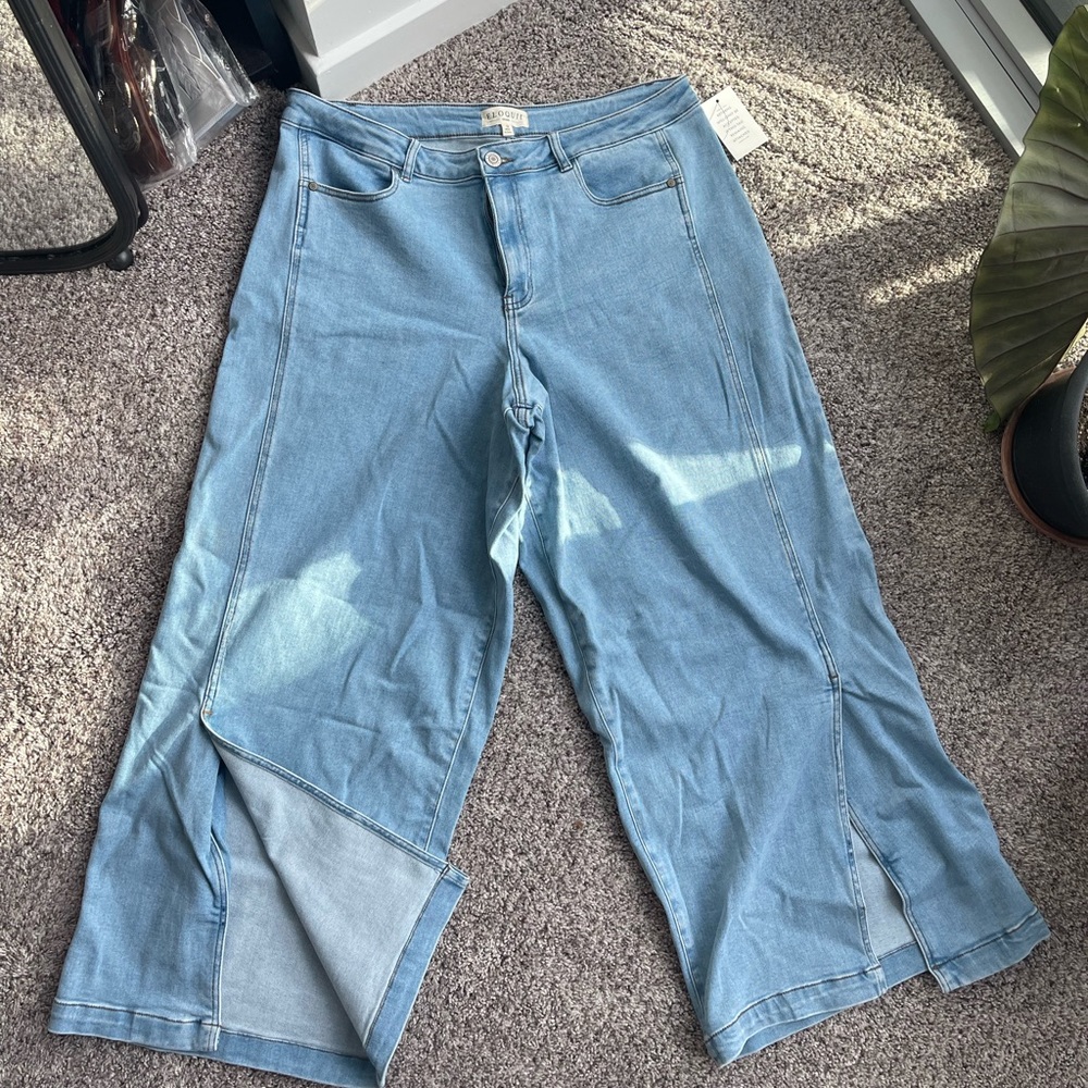 Size 18 Eloquii Wide leg jeans